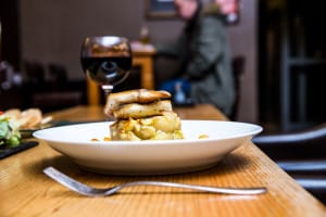 Main course with wine | hotel in Barrow in Furness