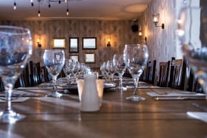 Functions Room Seating close up | Hotel in Barrow in Furness