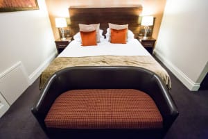 Hotel Room bed and couch | Hotel in Barrow in Furness