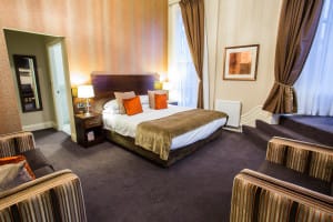 Hotel room bed | hotel in Barrow in Furness