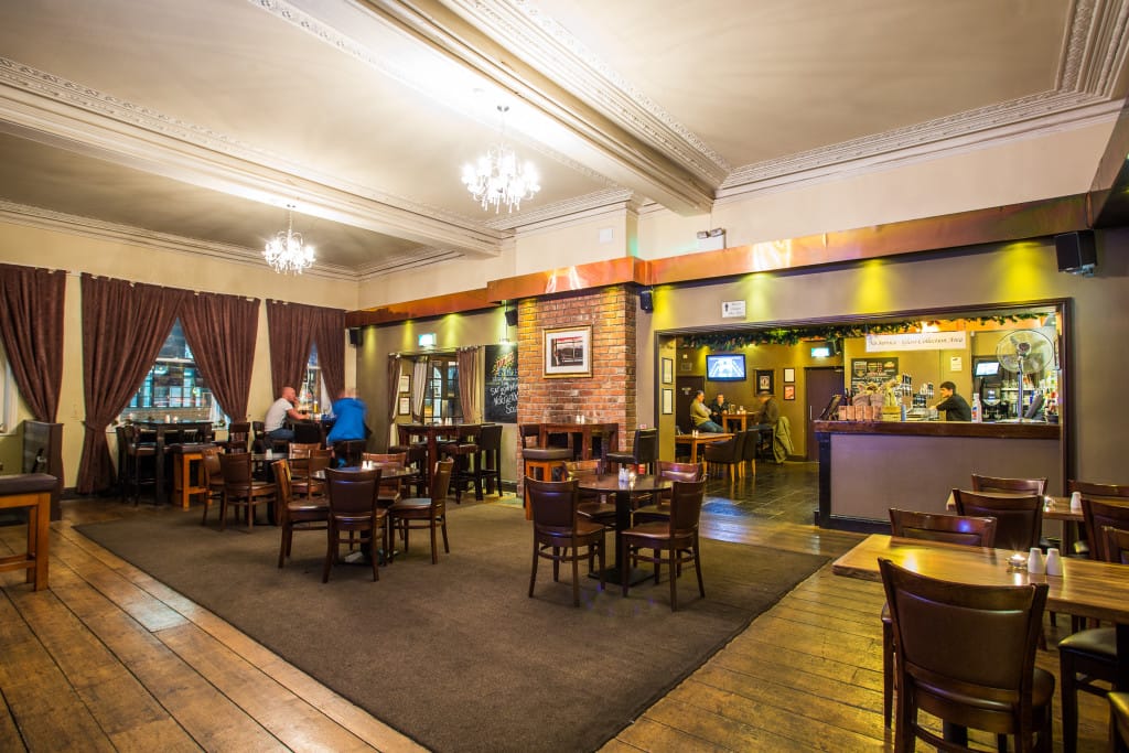 Bar area seating hotel in Barrow in Furness The Duke of Edinburgh Hotel