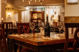 Table seating for 4 | Restaurant in Barrow in Furness